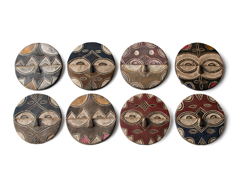 Small Bateke Masks