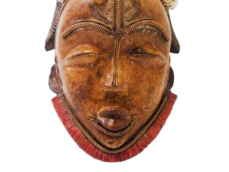 Vintage Punu African Tribal Mask-2