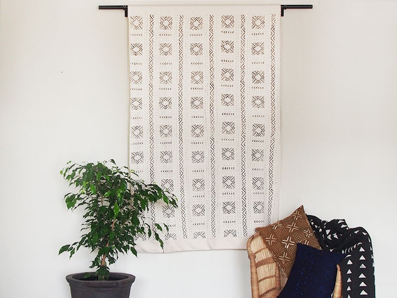African Creative White Wall Hanging