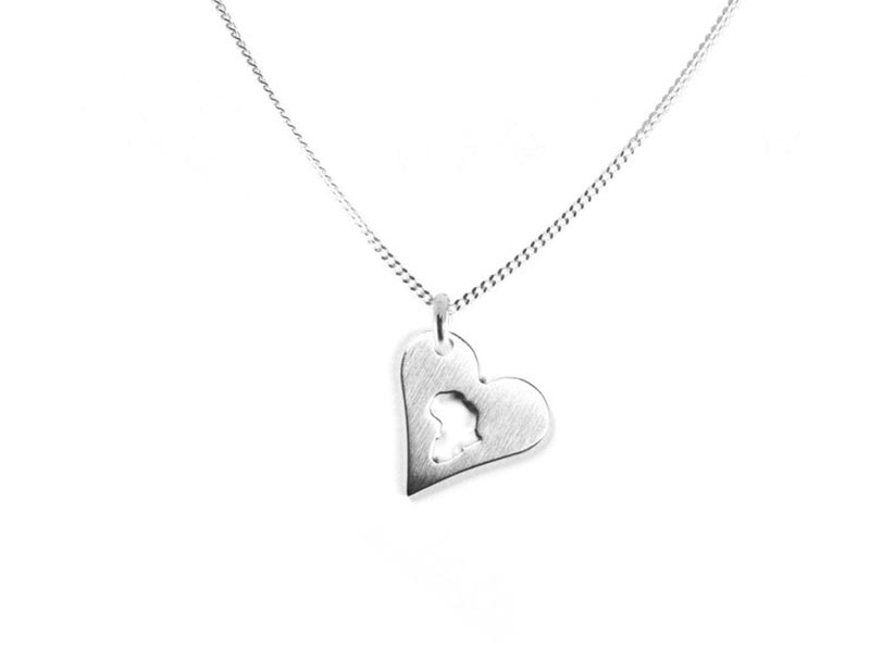 Heart Africa Pendant