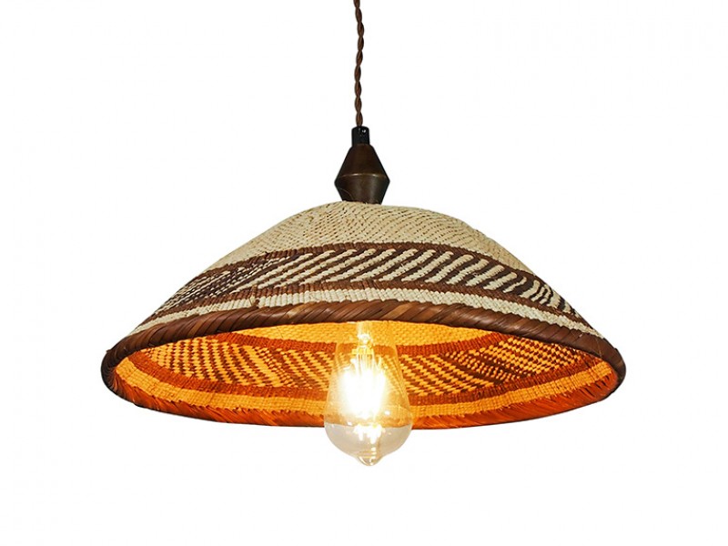 African Basket Lampshade