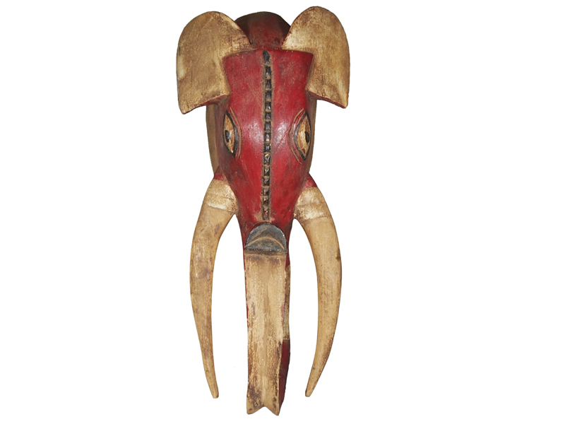 African Creative :: Large Ivory Coast Elephant Mask