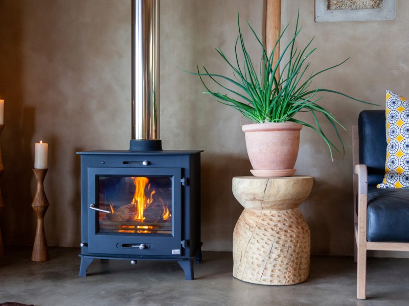 African Drum Sidetable