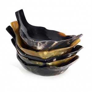 Leaf Shape Horn Bowl