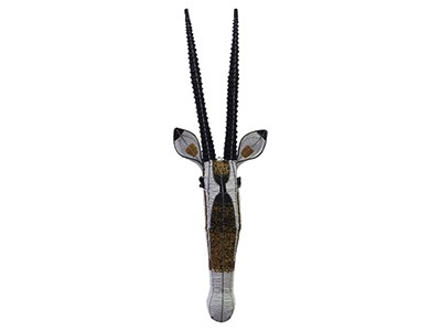 Beaded Wall Hanging Gemsbok Head