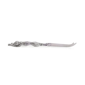 Cheetah Pewter Cheese Knife