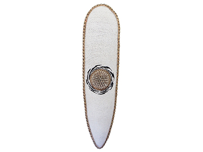 Rectangle Beaded Shield - 4