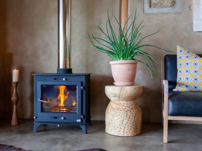 African Drum Sidetable